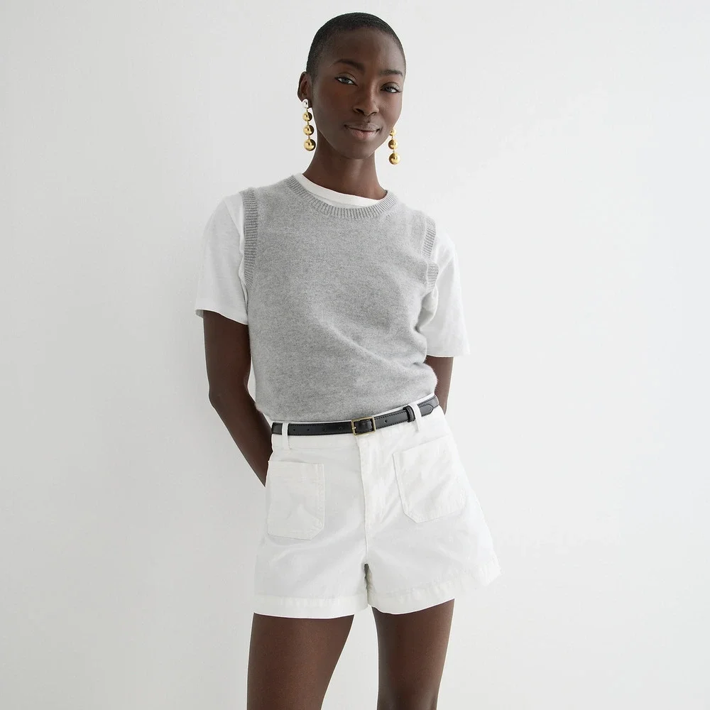 J.Crew New patch-pocket chino short 8